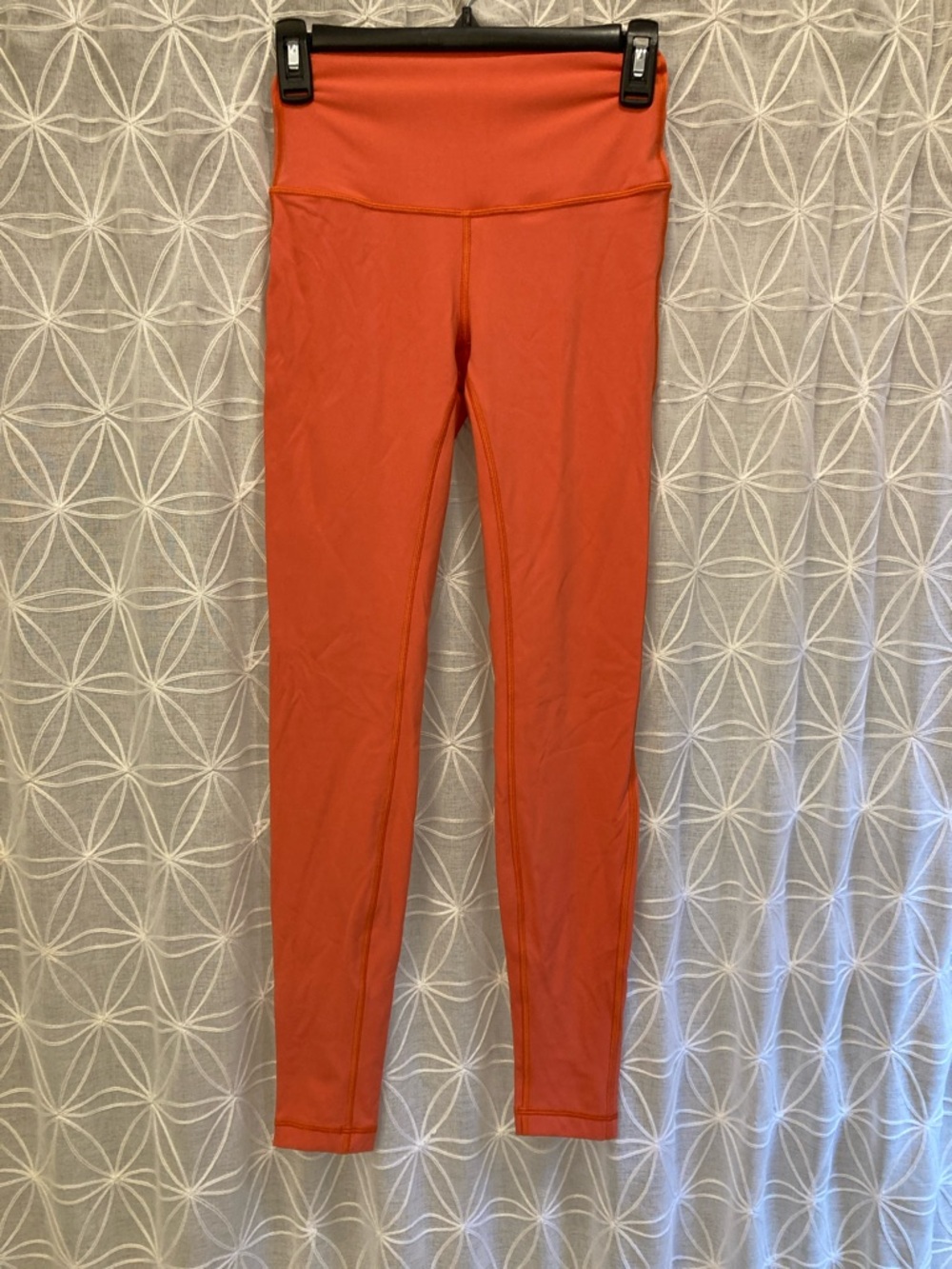 lululemon athletica Orange Performance Leggings
